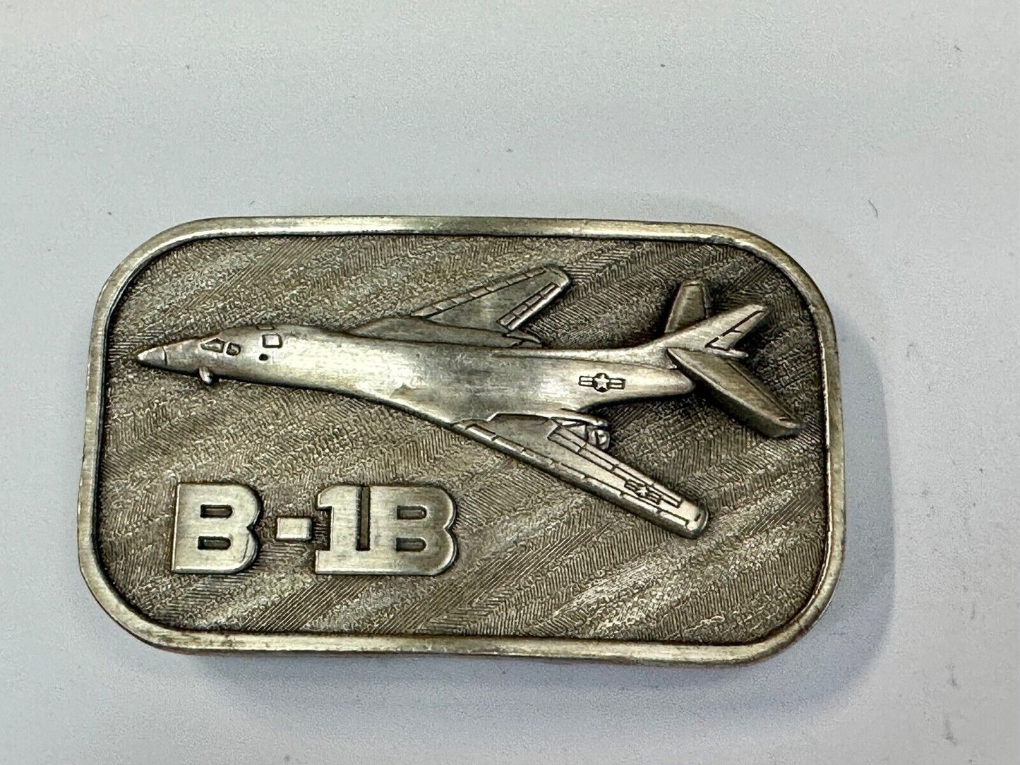 B-1B Military Aircraft Air Force Belt Buckle Connection Rockwell International