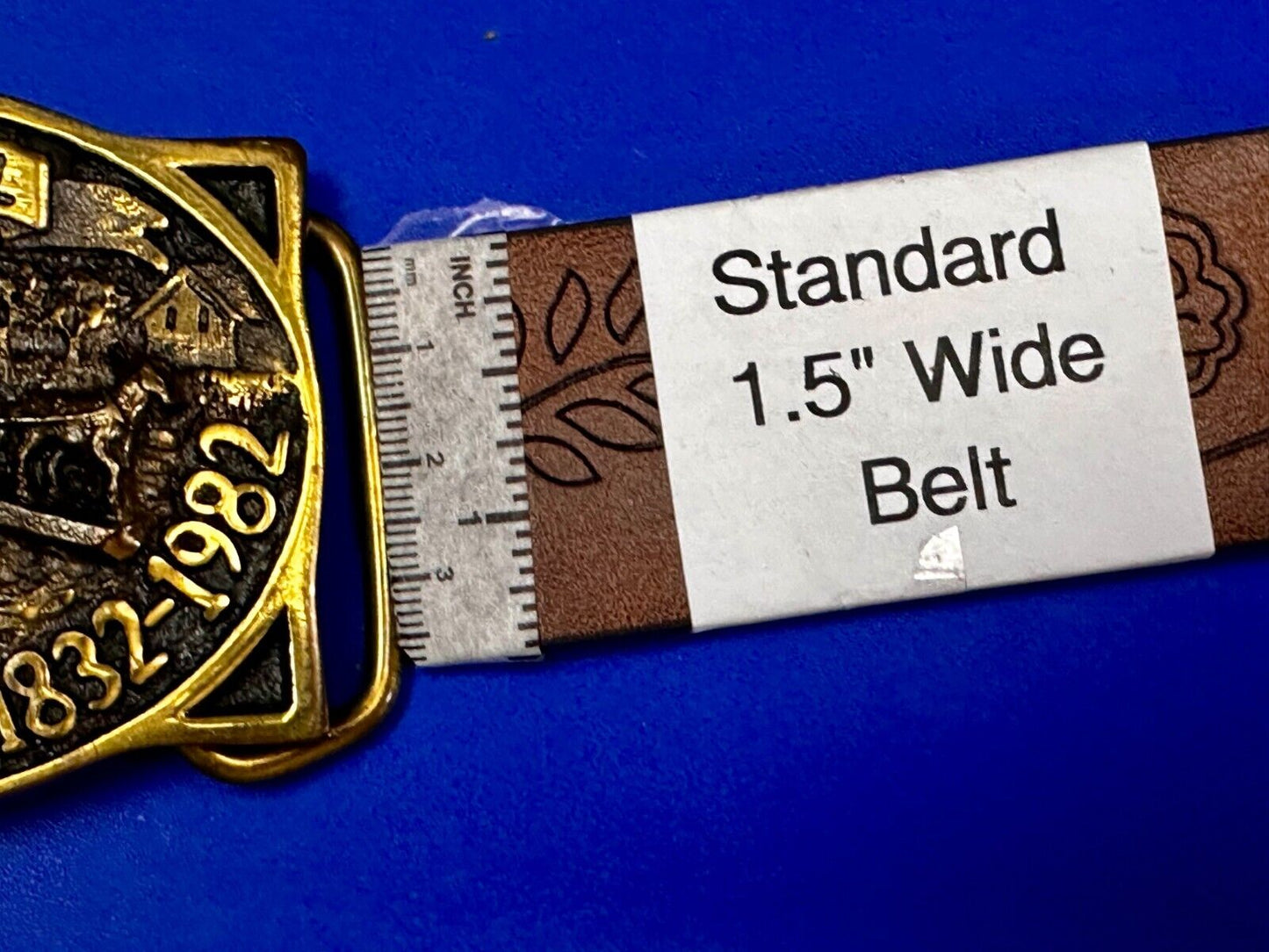 The Erie Canal Buffalo NY State Solid Brass Belt Buckle by Heritage Mint