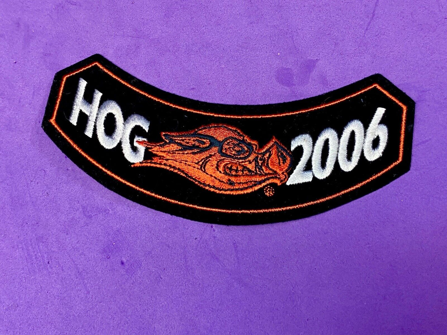 2006 Harley-Davidson HOG Patch old biker vest emblem motorcycle collectible Head