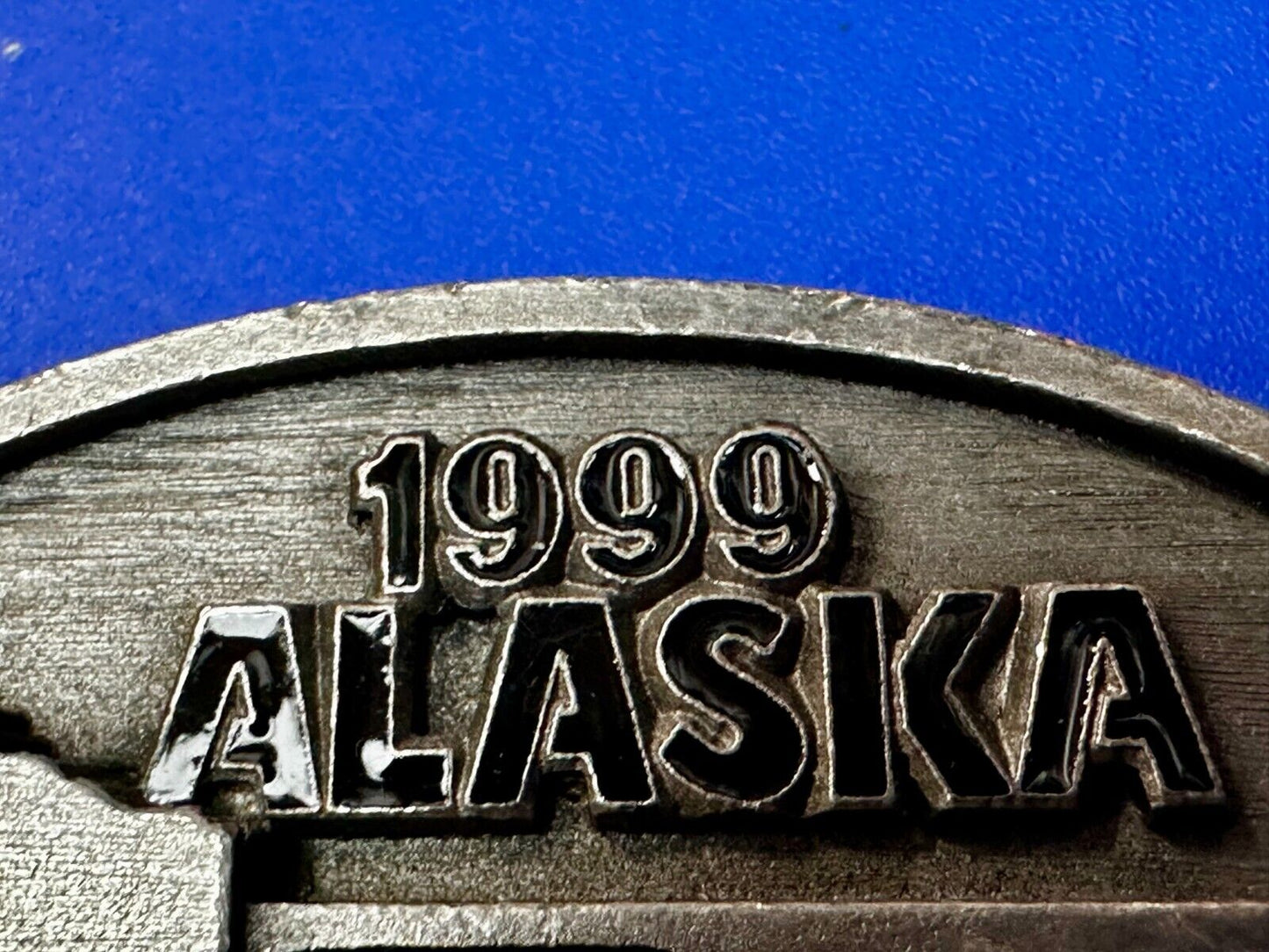 1999 Alaska Iditarod Commemorative Belt Buckle by Siskiyou