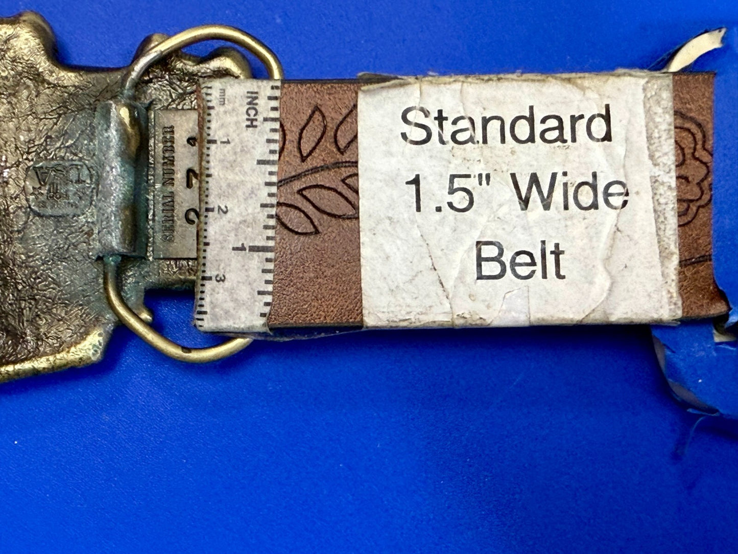 Vintage Caboose Railroad Car Freight Train 1979 The Great American Belt Buckle