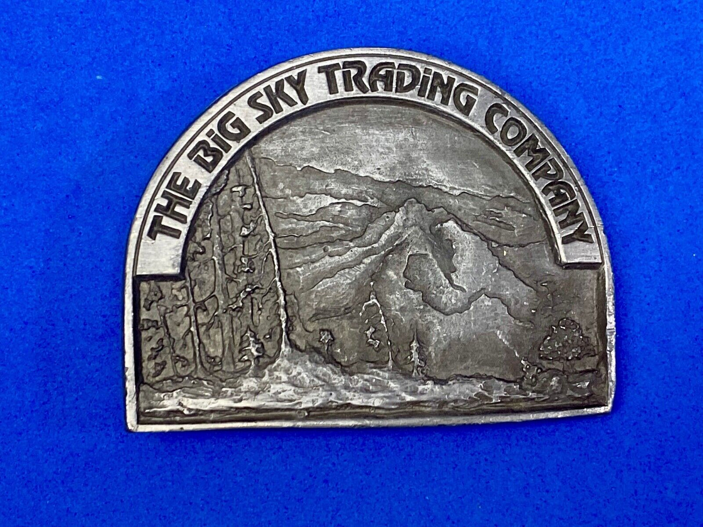 The Big Sky Trading Company Belt Buckle By La Verla Bloomington Indiana