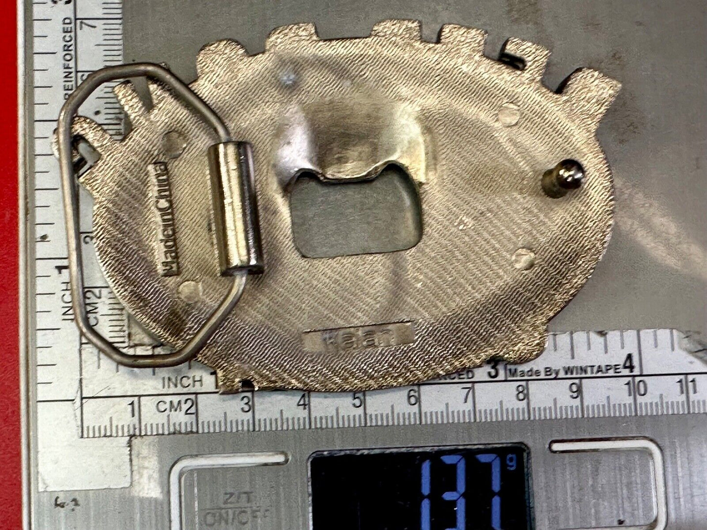 Beer Pong Champ Bottle Opener, Belt Buckle Award funny Novelty by Kalan