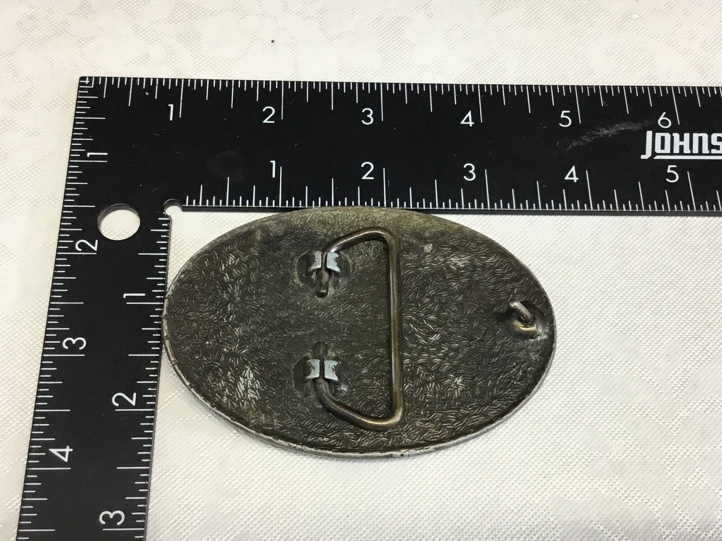 Vintage CB radio semi trucking trucker Big rig semi driver belt buckle