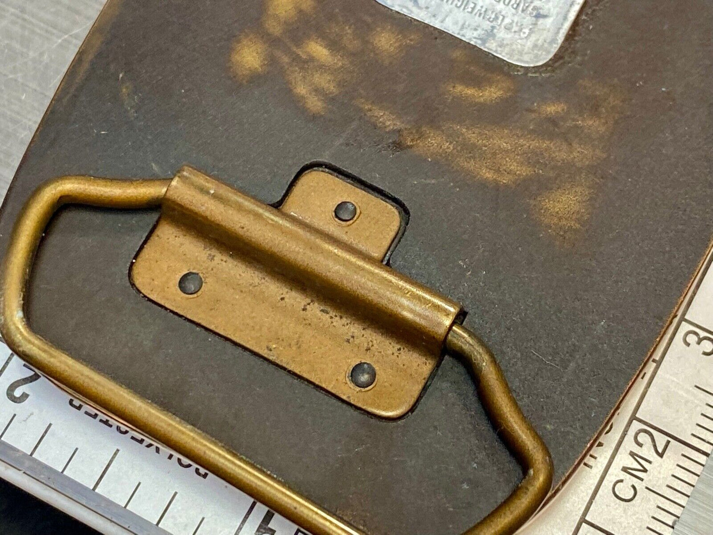 Vintage Ae Boggot And Sons Company Safety Award Belt Buckle