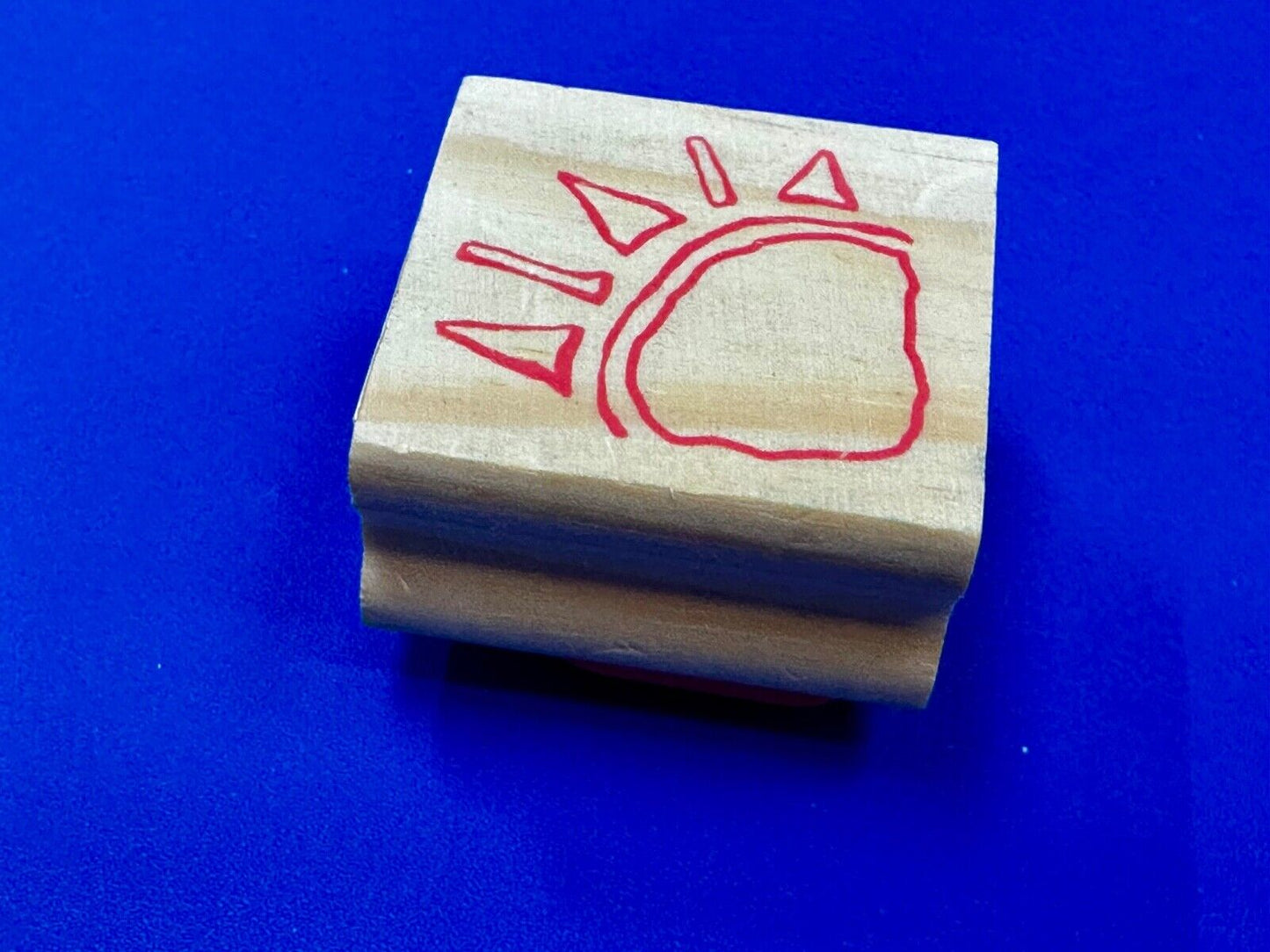 Bear Animal Paw Print - NOS 1.5" Rubber Stamp for Crafting and Card Making