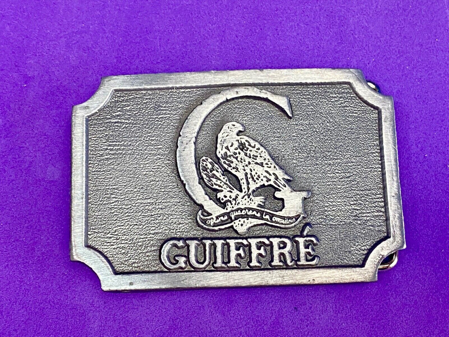 TONY GUIFFRE Belt Buckle BEER Distributor Alexandria VA by Hitline