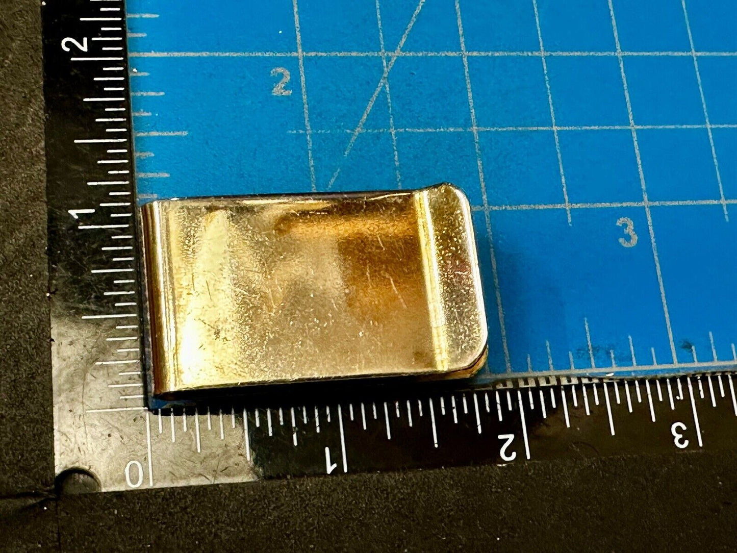 Aztec Symbol Mexican Silver Tone Money Clip - unknown to me!