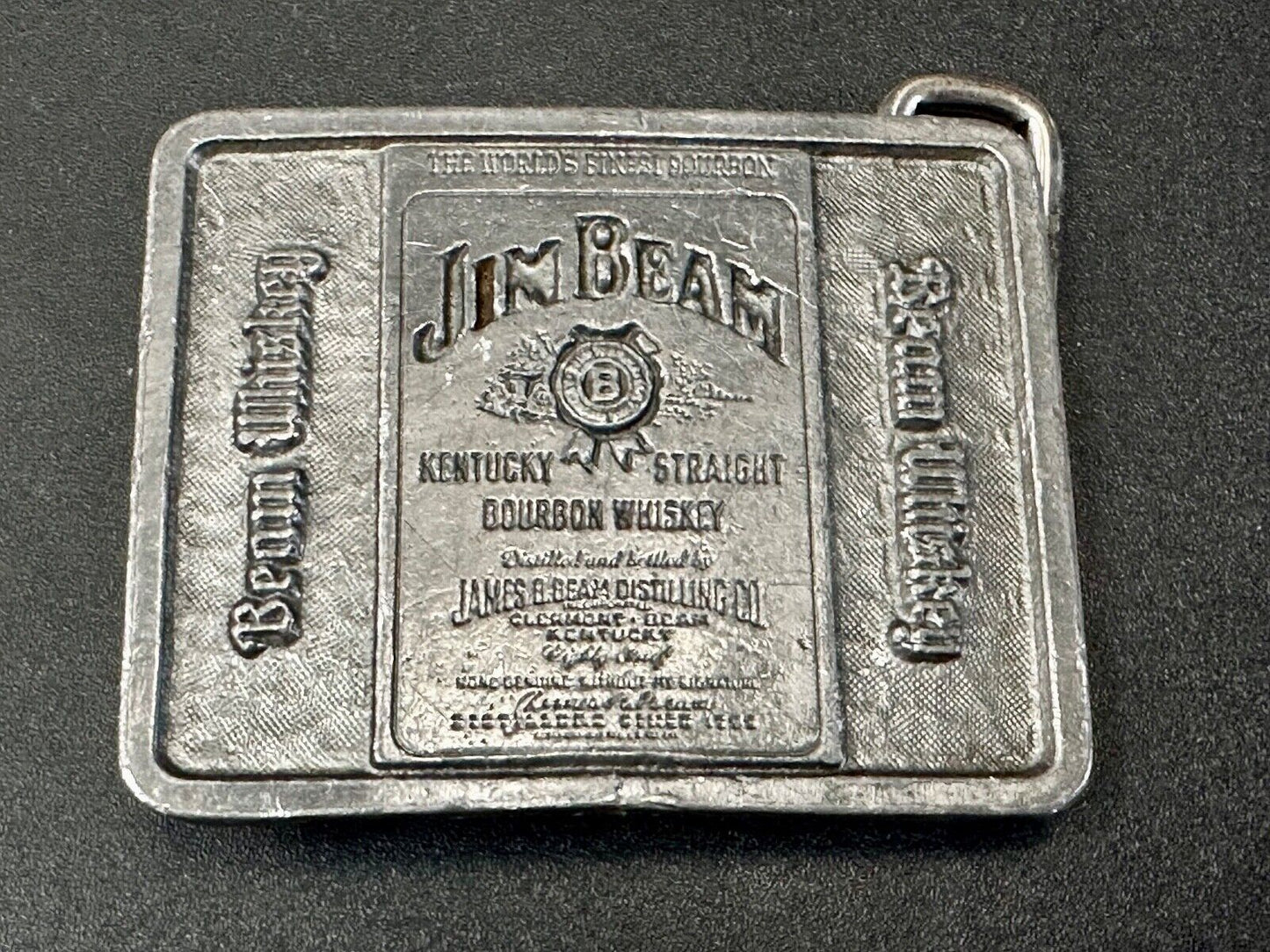 Beam Whiskey - Different Promo Kentucky Straight Bourbon Metal Belt Buckle