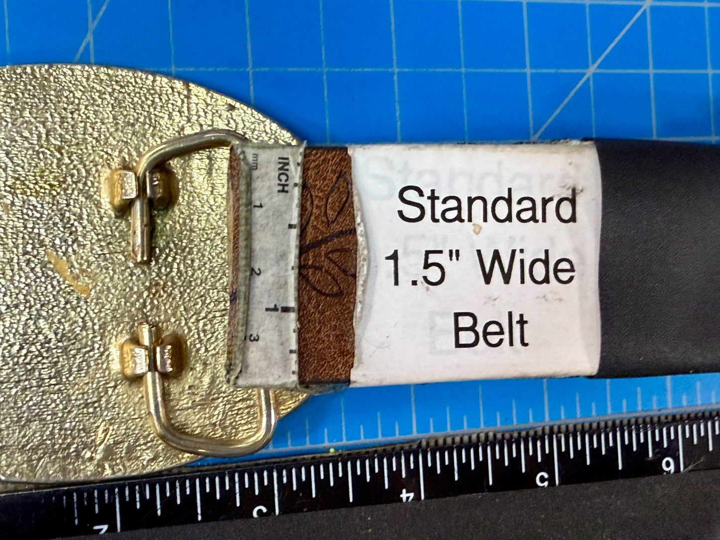 Bicentennial 1776-1976 Liberty Bell Ring Independence Commemorative Belt Buckle