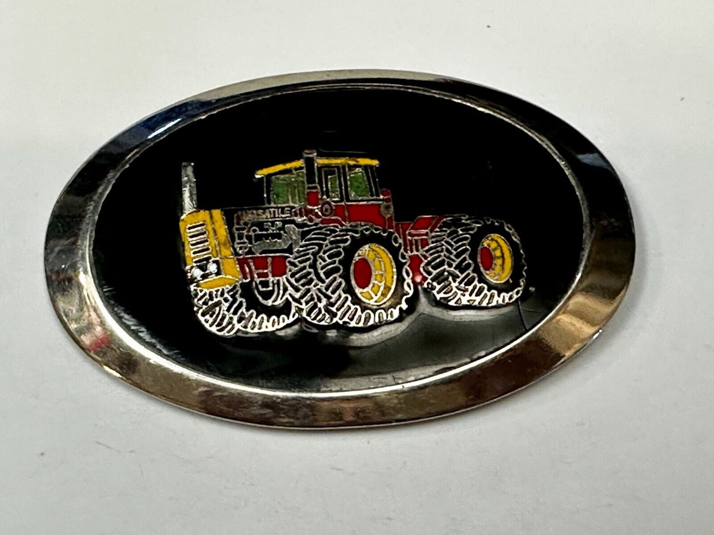 Tractor Agricultural Farm Equipment Arroyo Grande Farmers Vintage Belt Buckle