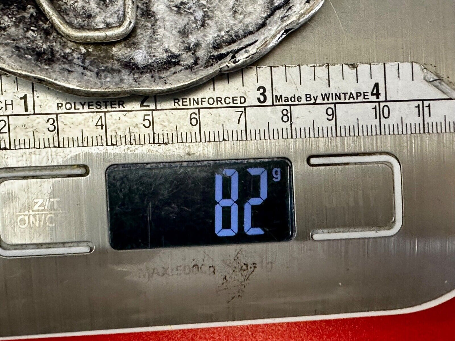 Badichi Replacement Silver Color Western Oval Belt Buckle