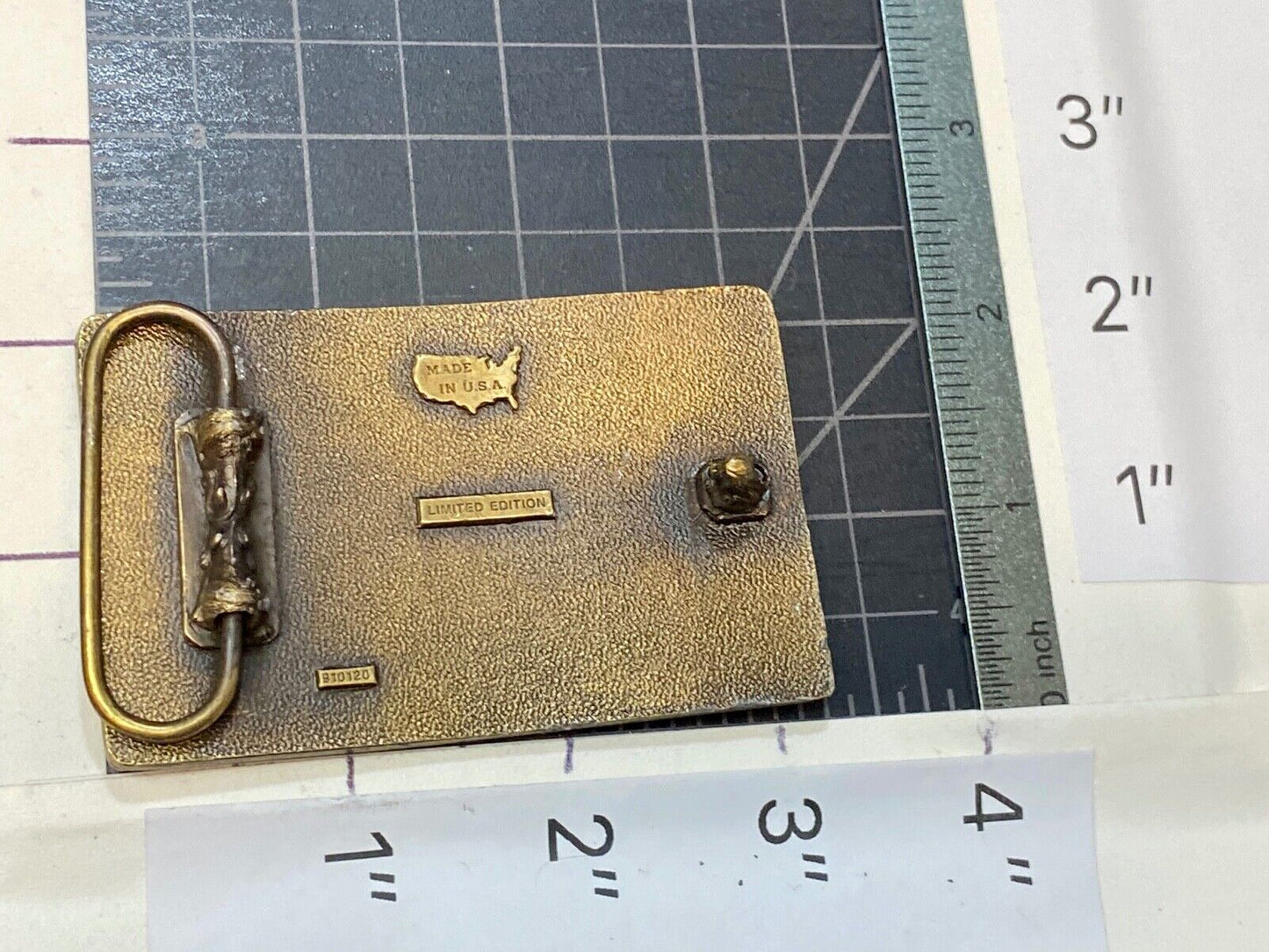 VINTAGE 1970s Norpac NATIONAL INDUSTRIAL CONSTRUCTOR'S, INC. BUCKLE
