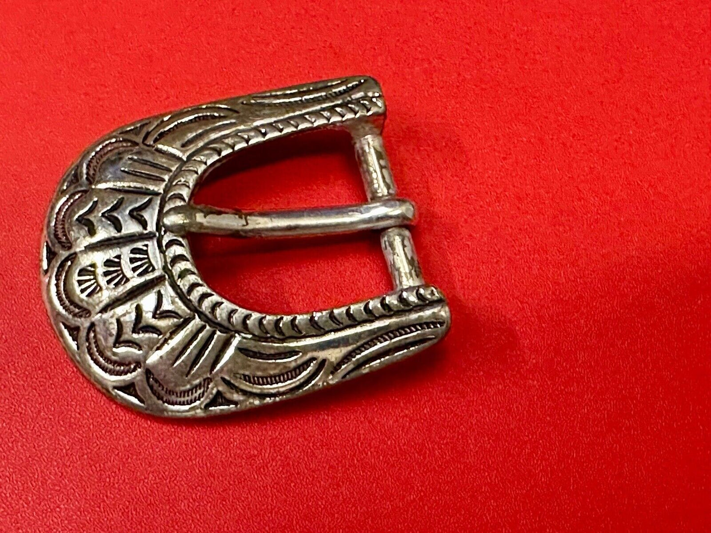 2" wide, silver tone ranger style Replacement Liz Claiborne belt buckle