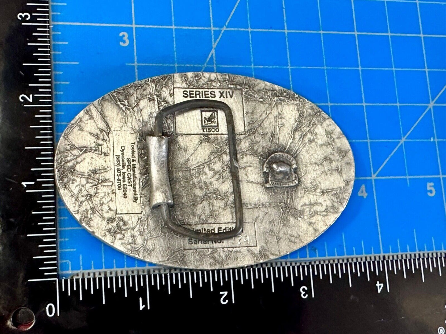 Tisco Farm Tractor Replacement Parts and Accessories vintage 2003 belt buckle