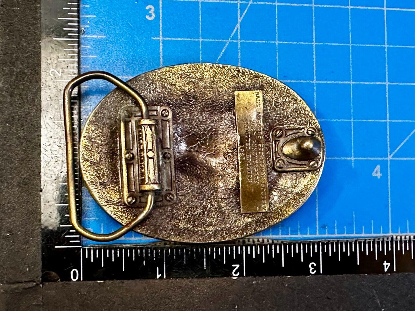 Bass Anglers Sportsman Society 20th Anniversary Fishing Club Belt Buckle
