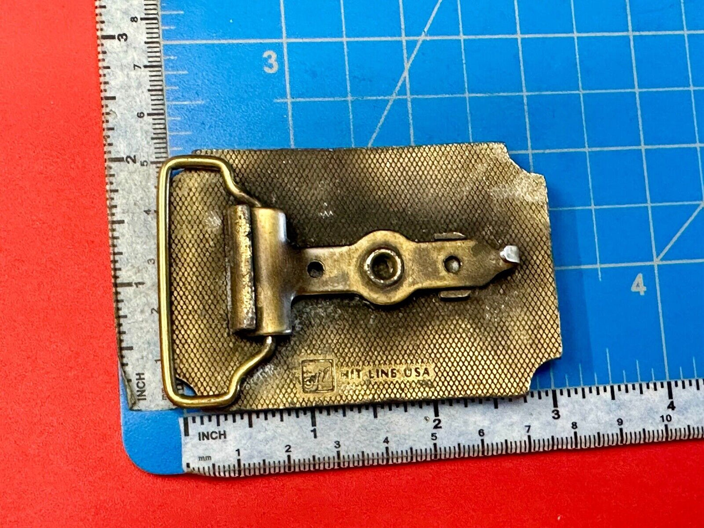 Vintage Brendaman Electric Company Inc - Mount Joy PA Hitline belt buckle