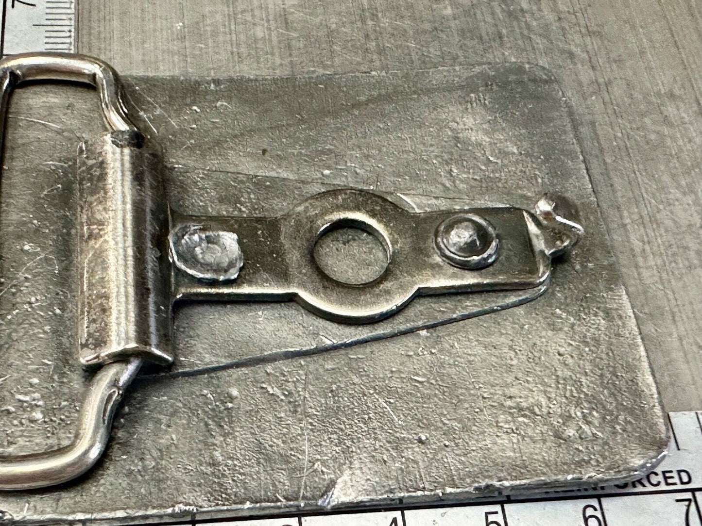 Beam Whiskey - Different Promo Kentucky Straight Bourbon Metal Belt Buckle
