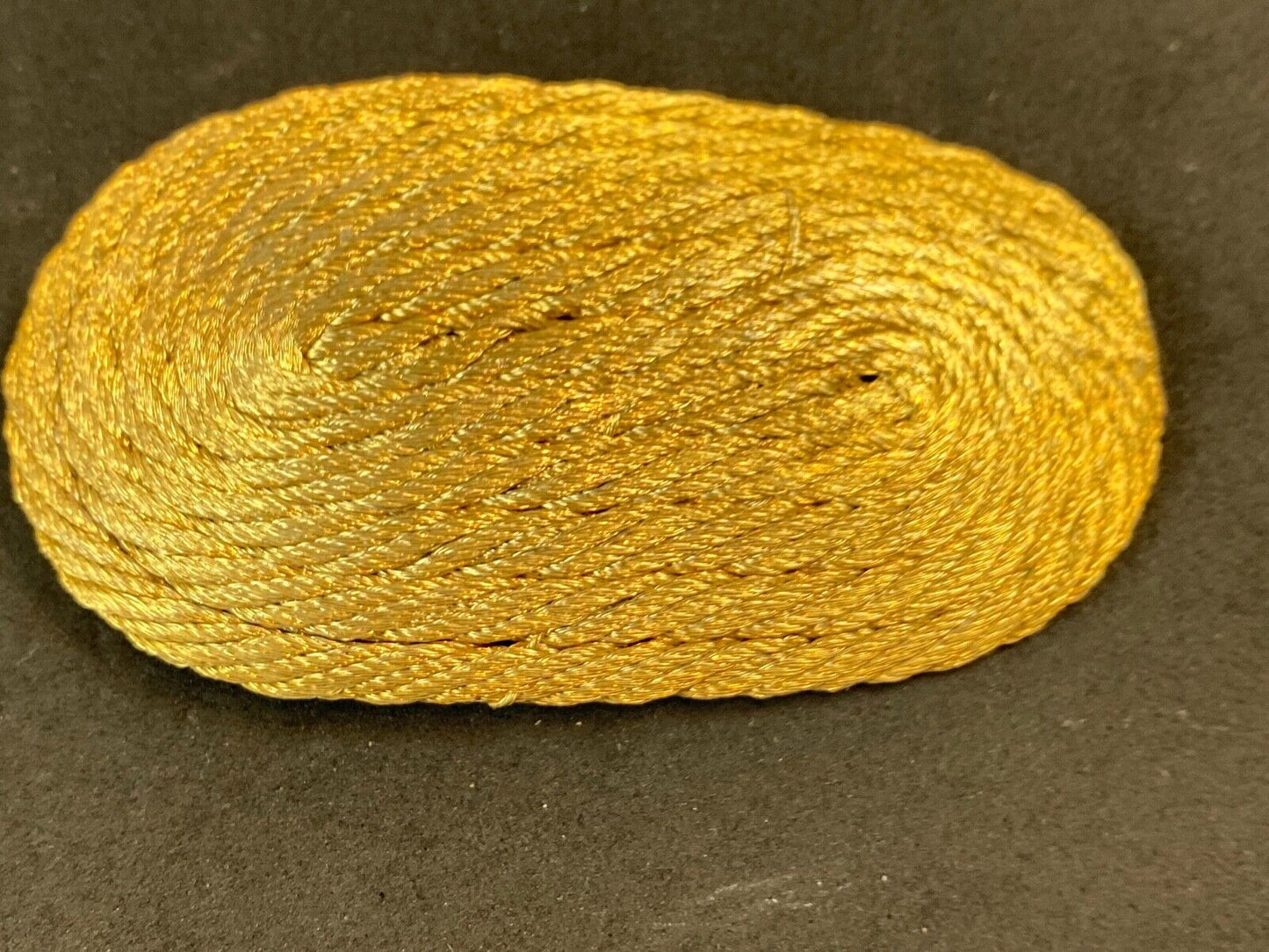 Artisan Rope Braided Wrapped Pattern Oval Hair Clip, Buckle, Made in Greece