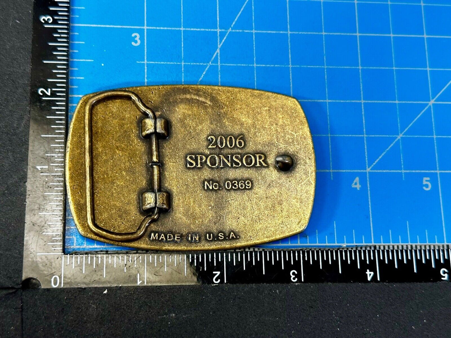The American Veterans Disabled For Life Memorial Commemorative Belt Buckle