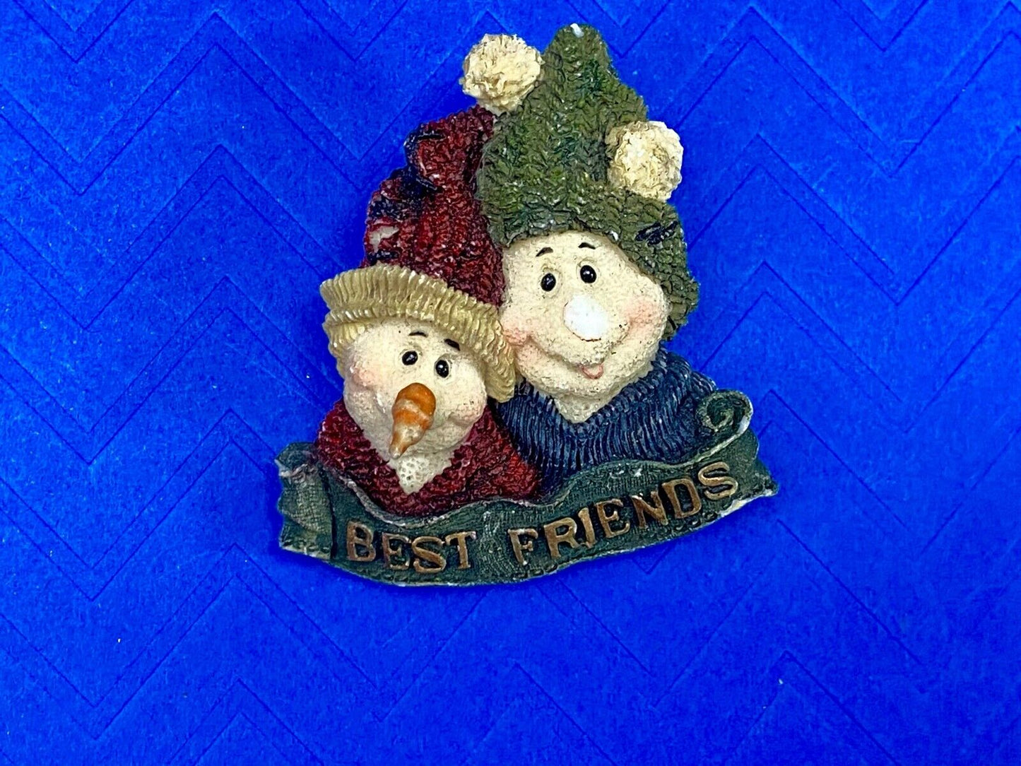 Best Friends Winter Snowman Adorable Boyds Bears & Friends Brooch Pin