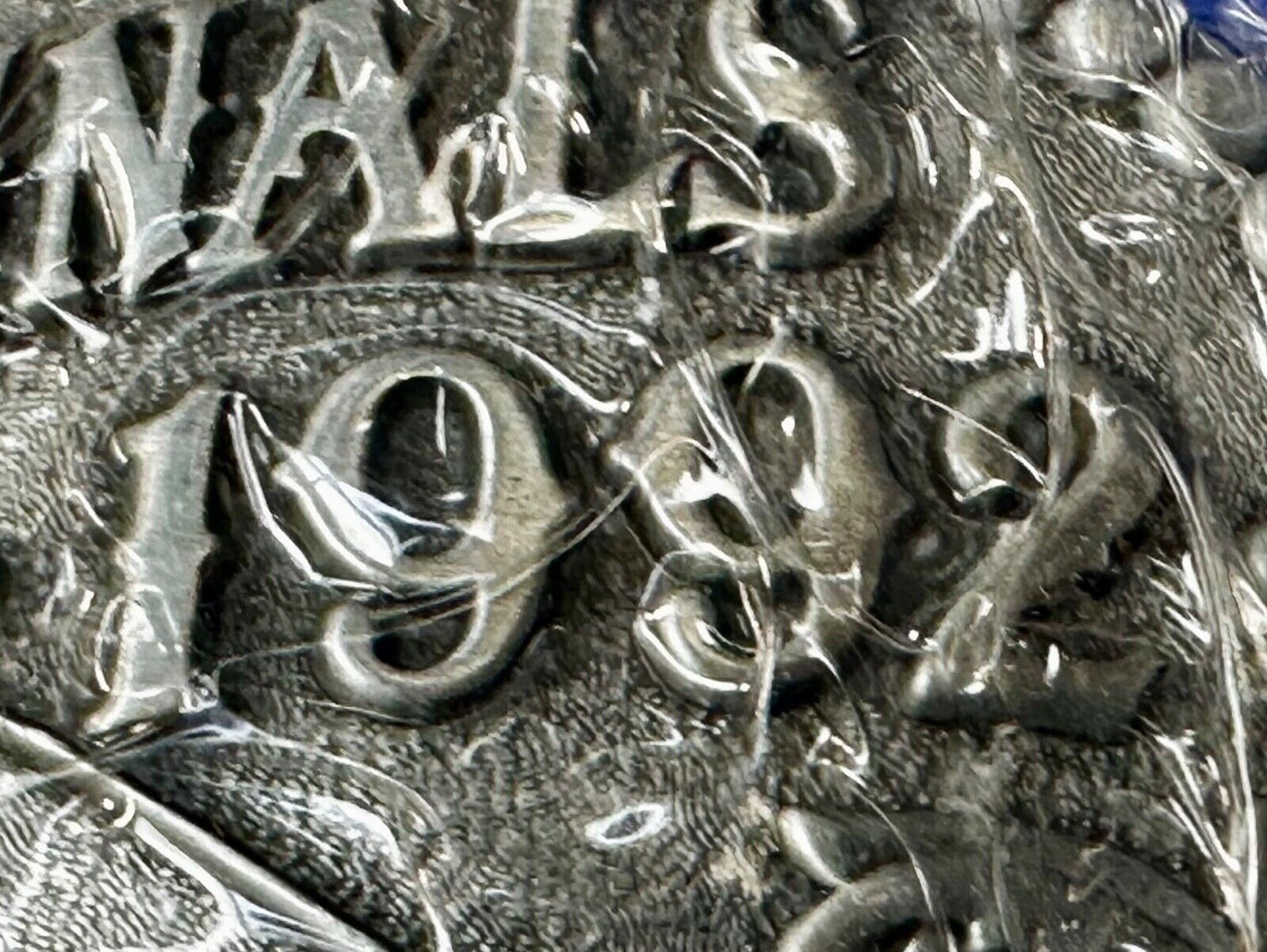 1992 ADM NATIONAL FINALS RODEO ADULT SIZE NFR NOS WESTERN COWBOY BELT BUCKLE