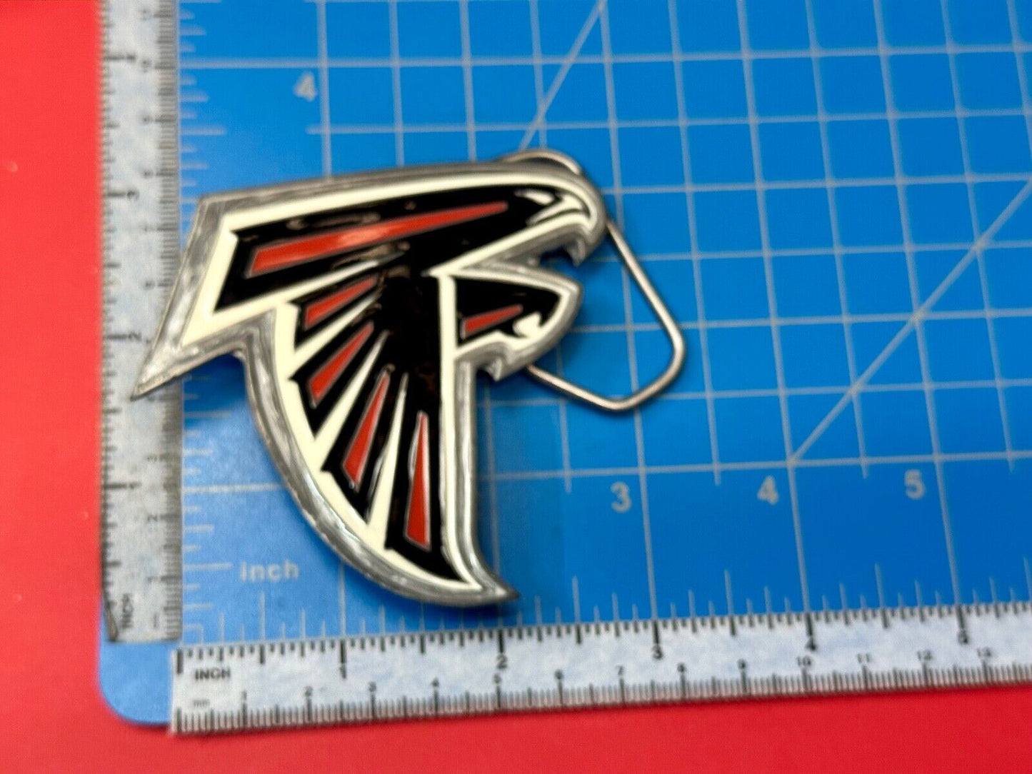 Atlanta FALCONS 2001 Great American Products belt buckle ultimate fan gift!