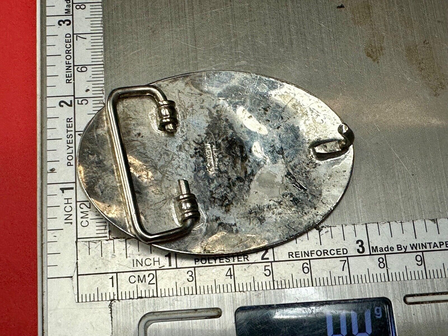 Beautiful Alpaca Mexico Vintage Cowboy Boots Western ornate Vintage belt buckle