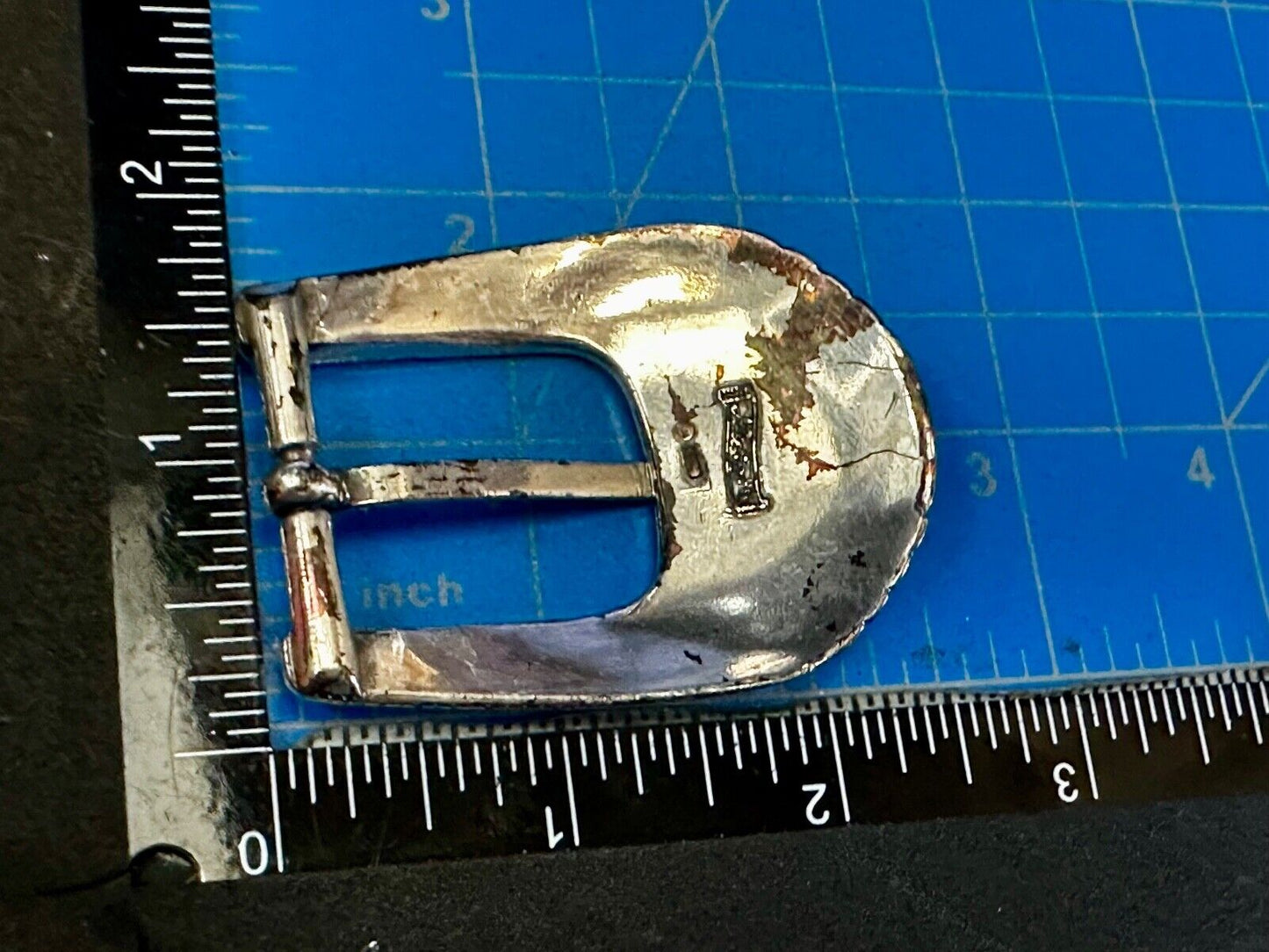 Vintage 90's Ranger Style Native American / Navajo Vibe Belt Buckle