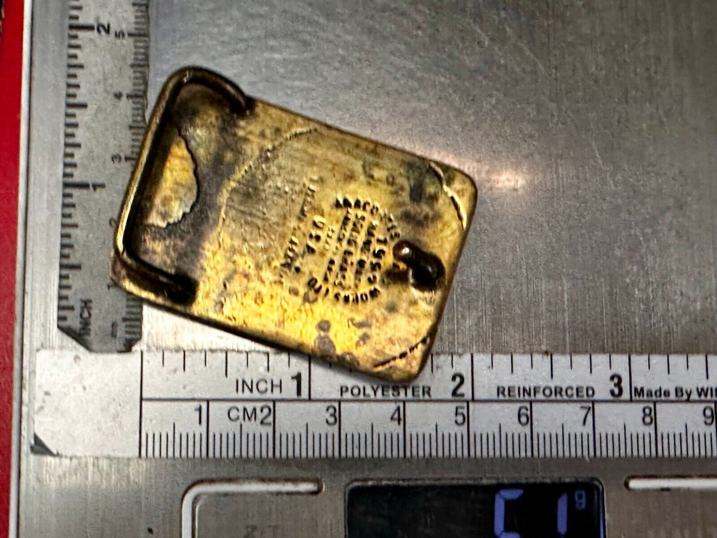The Washington Water Power Co Spokane Solid Brass 1992 Commemorative Belt Buckle