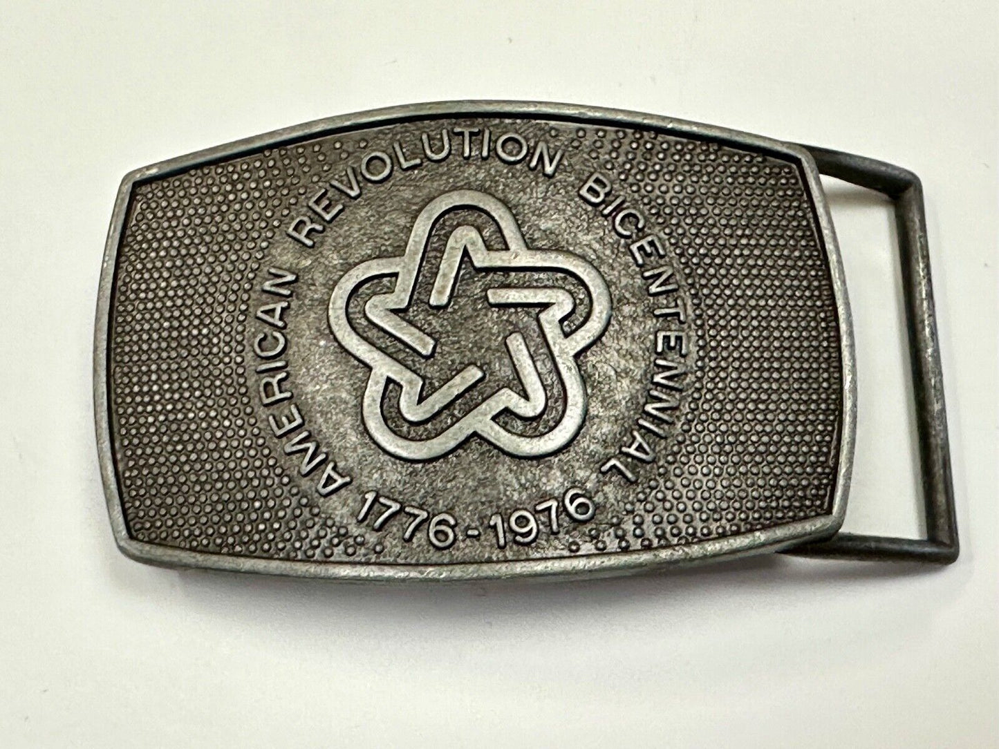 American Revolution Bicentennial Celebration Patriotic Vintage 1976 belt buckle