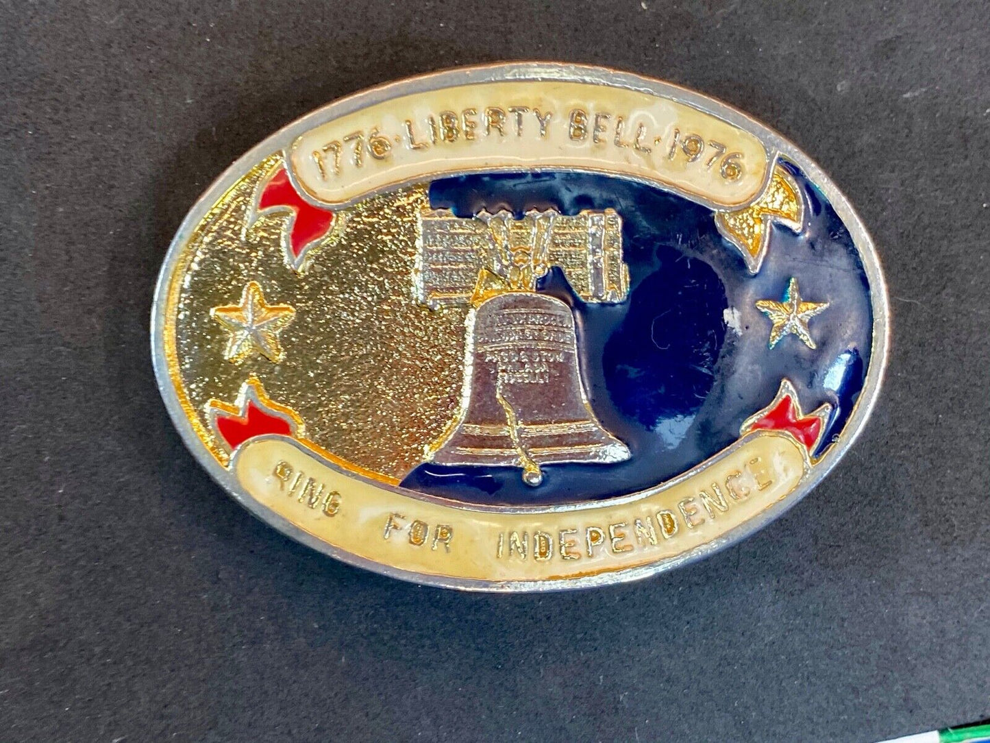 The Liberty Bell - Ring For Independence Belt Buckle God Bless The Usa