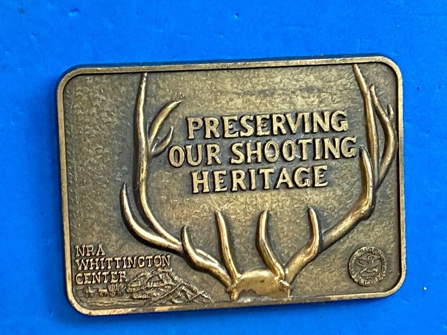 Belt Buckle Preserving shooting Heritage Gun Owners National Rifle Association