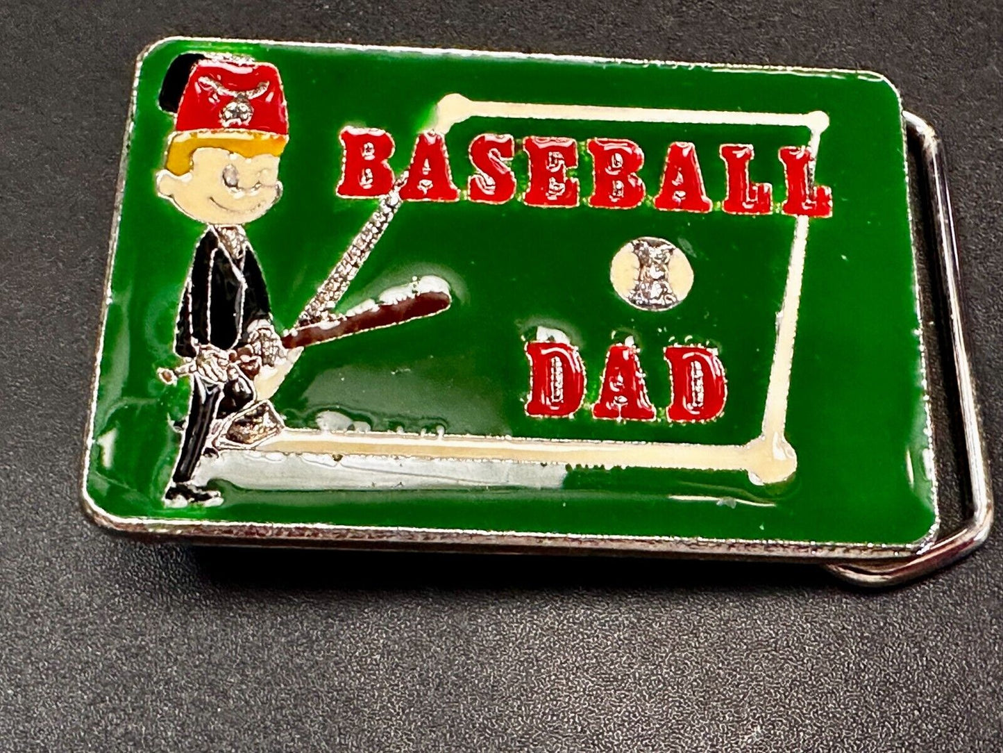 Baseball Dad - Ultimate Sports Fathers Day Perfect Gift Belt Buckle by Sabbar