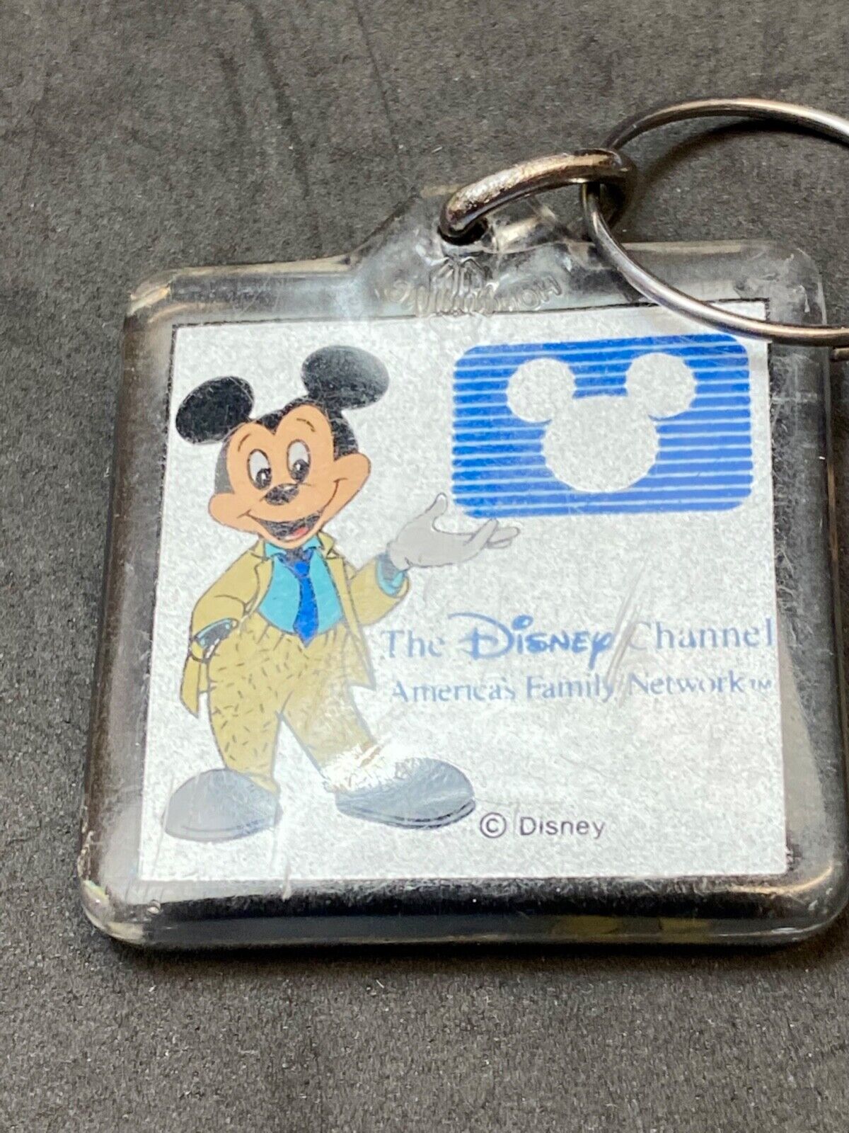 The Disney Channel, Americas Family Network Mickey Mouse Key Chain Keychain