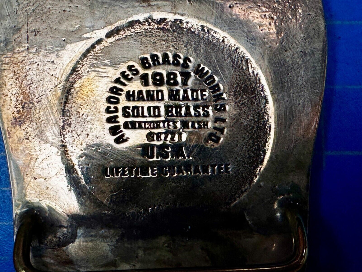 AWPPW Paper Union - Guard Well The Democratic Rights of Your Members Belt Buckle