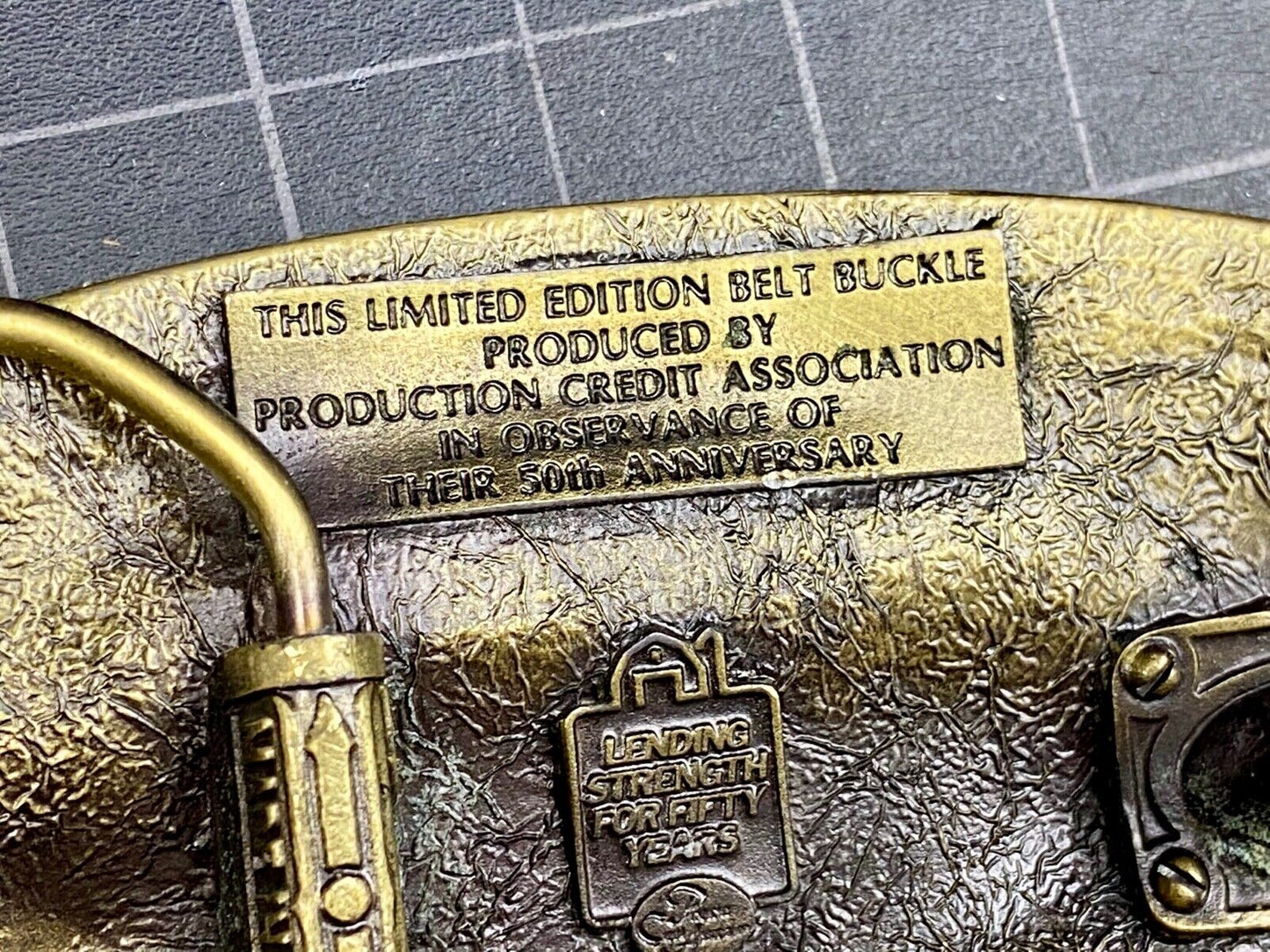 The First PCA loan Production Credit Assn. The Great American Belt Buckle Co