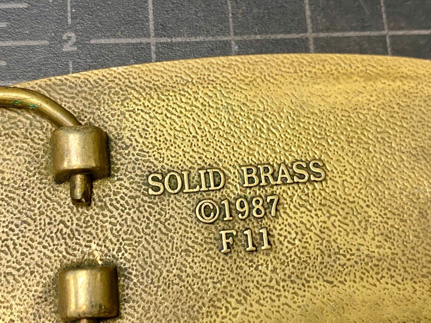 Thiessen Team: Shotcrete & Grout Supplies, Mining Equipment 1987 Belt Buckle