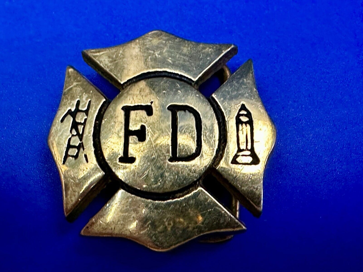 Belt Buckle fire logo