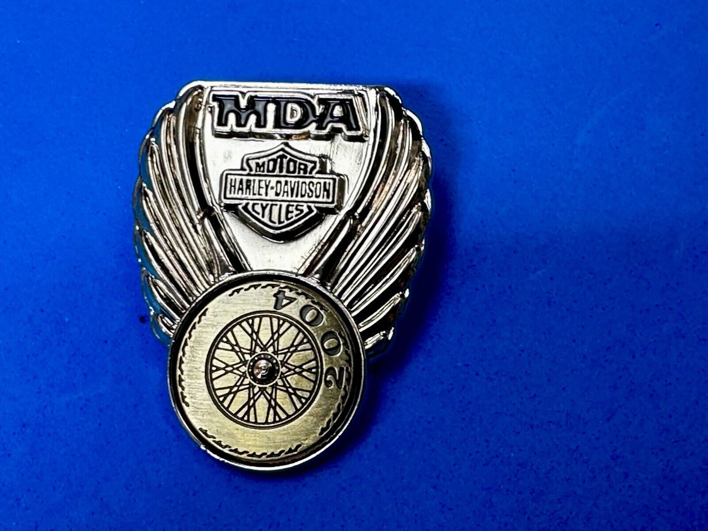 2004 MDA Harley Davidson Motorcycles Pin for Jacket or Vest