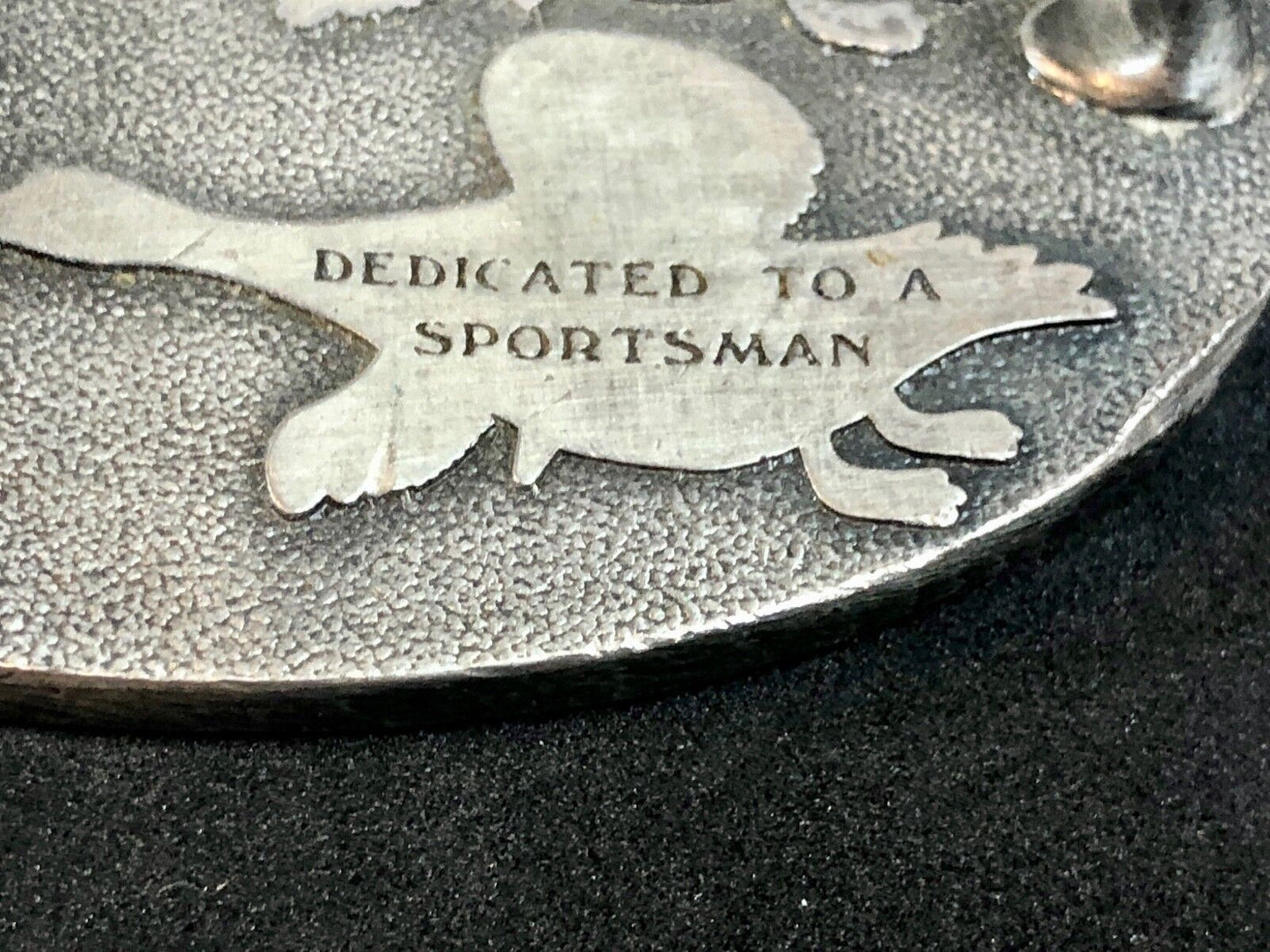 1975 Triangle Sportsmen's club - Preserve Belt Buckle - Nature Hunting