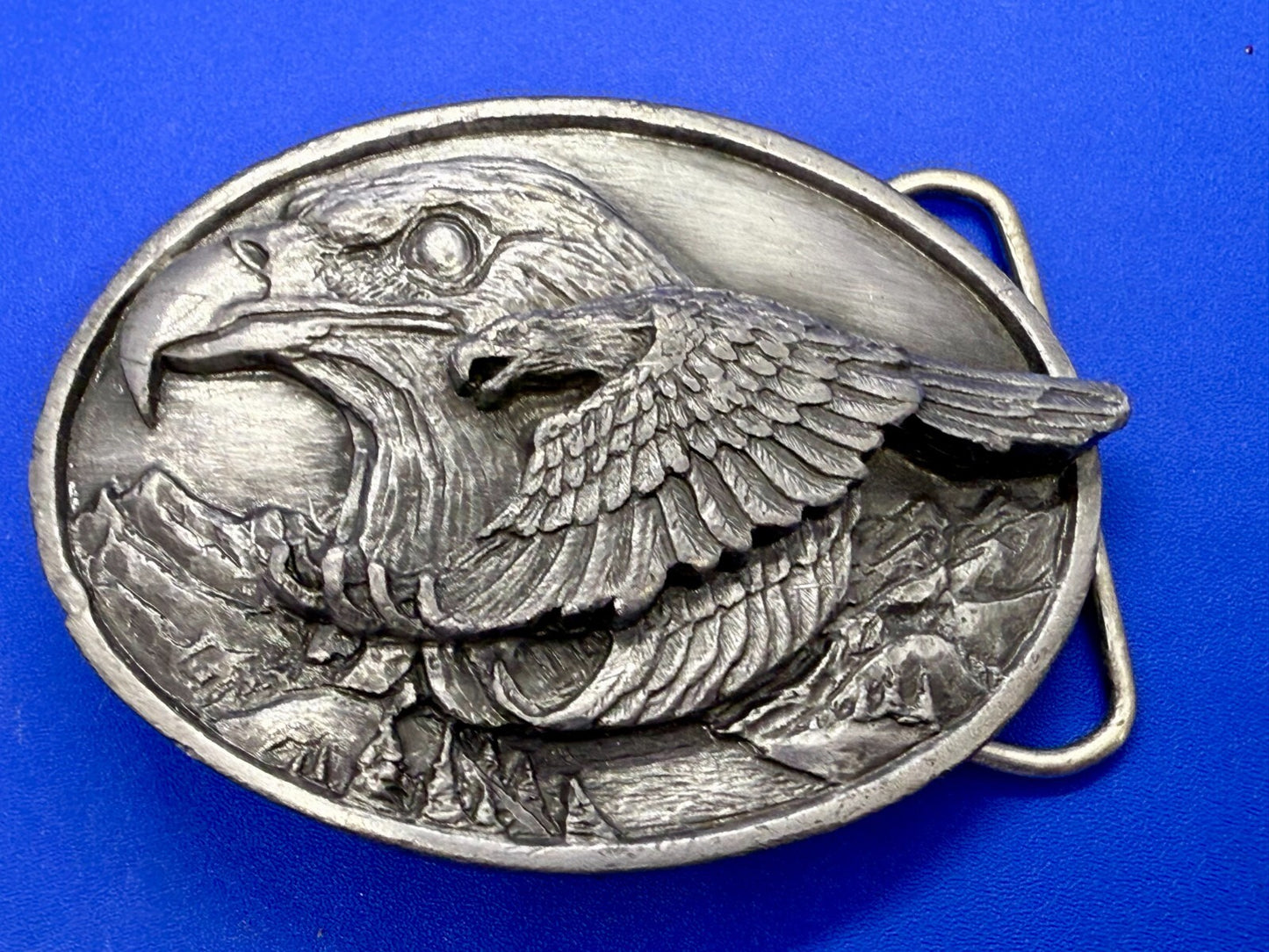 The Eagle & the Hawk Flying John Denver Vintage 1988 Siskiyou Belt Buckle