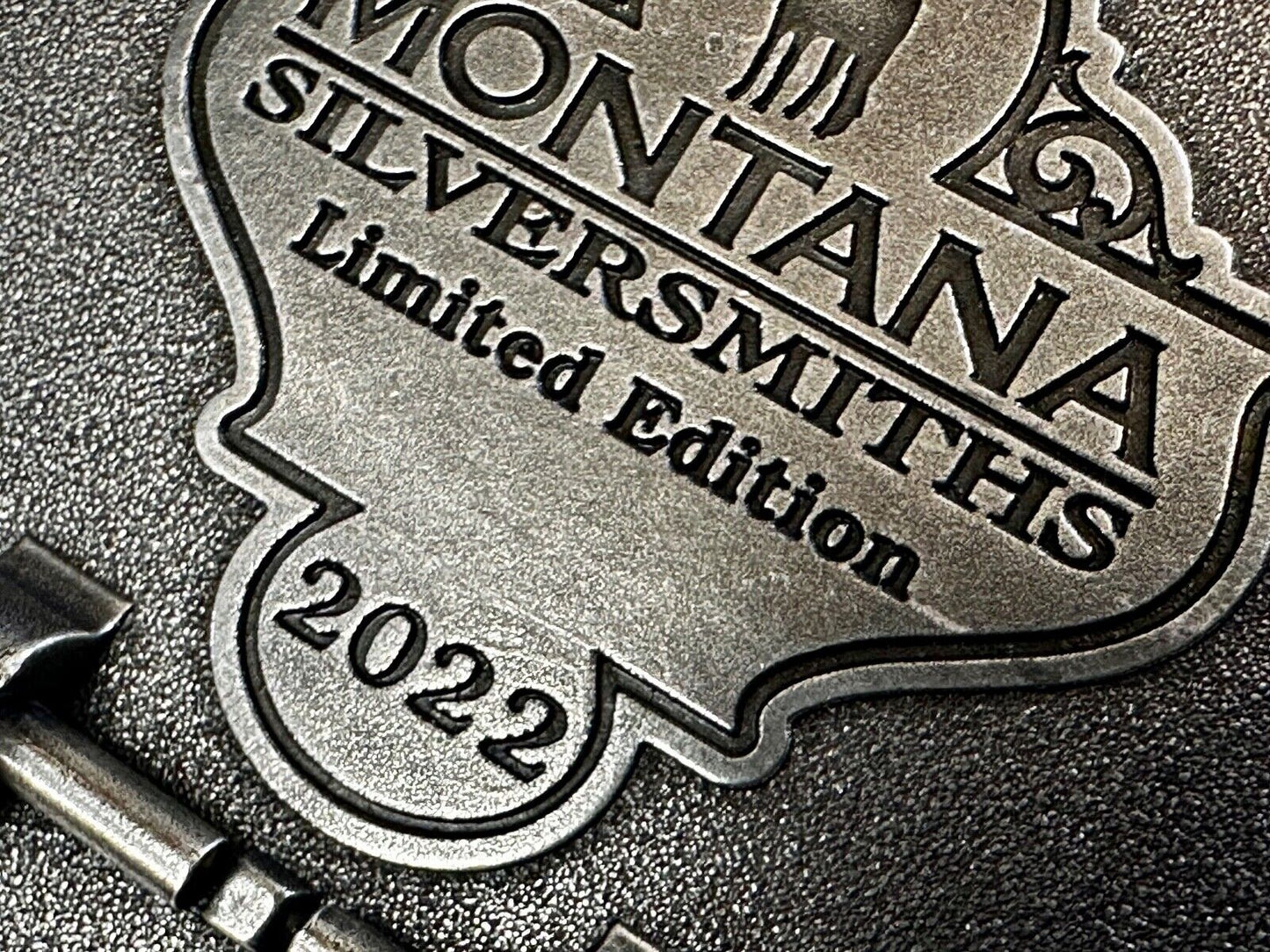 2022 Pendleton Whisky Let'er Buck Montana Silversmith Rodeo Cowboys Belt Buckle