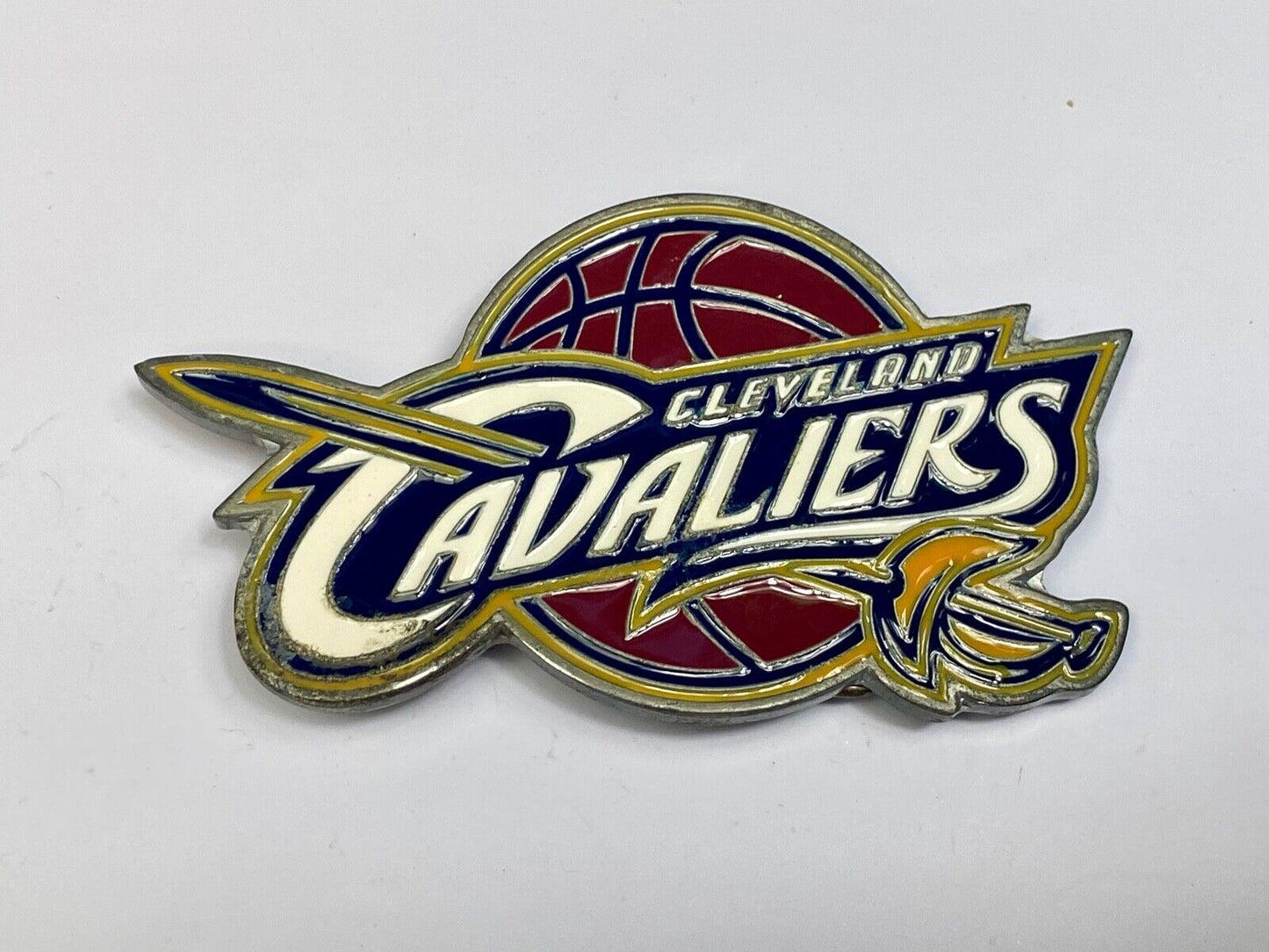 Used- to repair - CLEVELAND CAVALIERS NBA BASKETBALL BELT BUCKLE