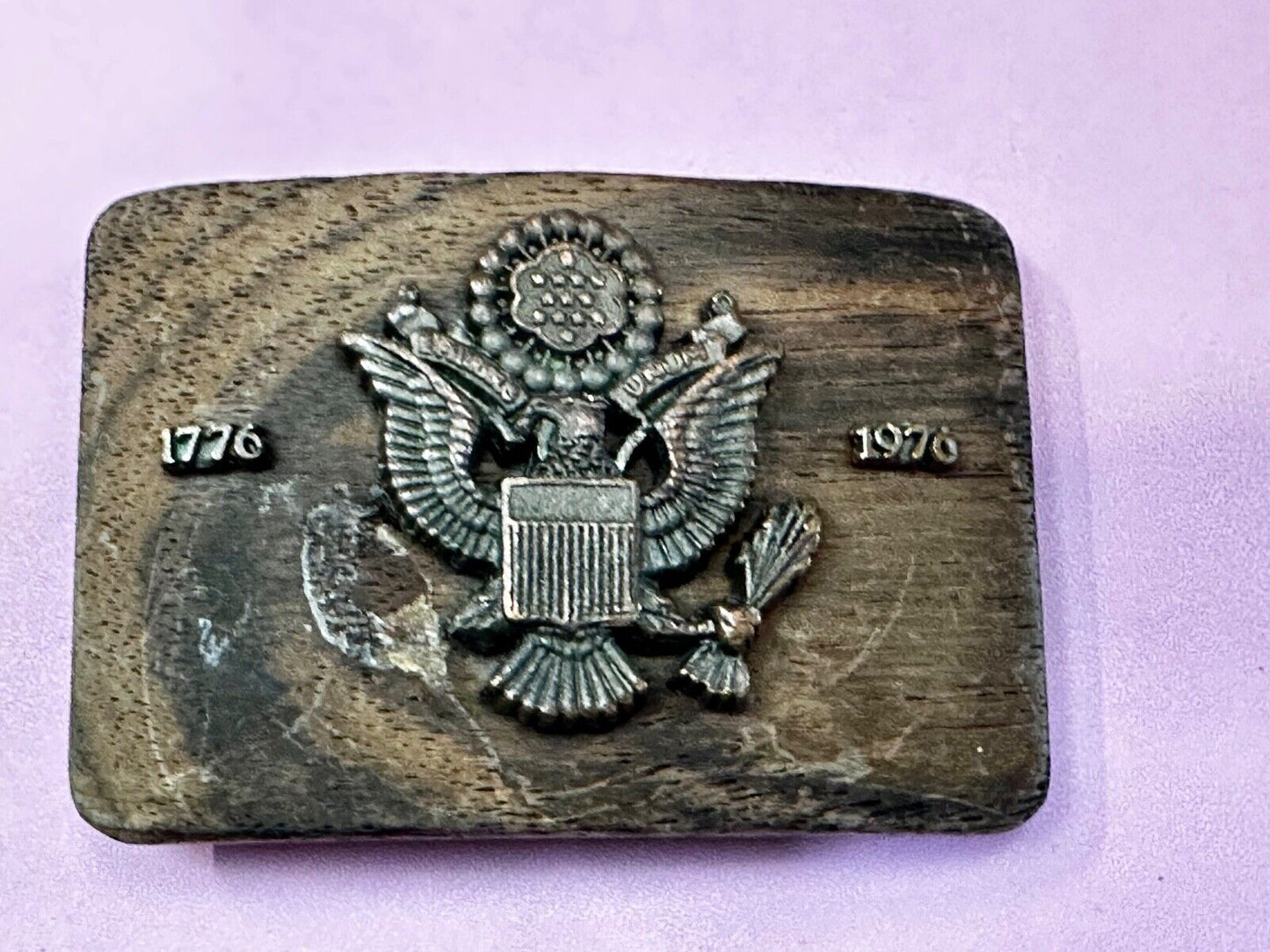 Belt Buckle bicentennial Spirit Of 76 Colorful Patriotic Marching Band American