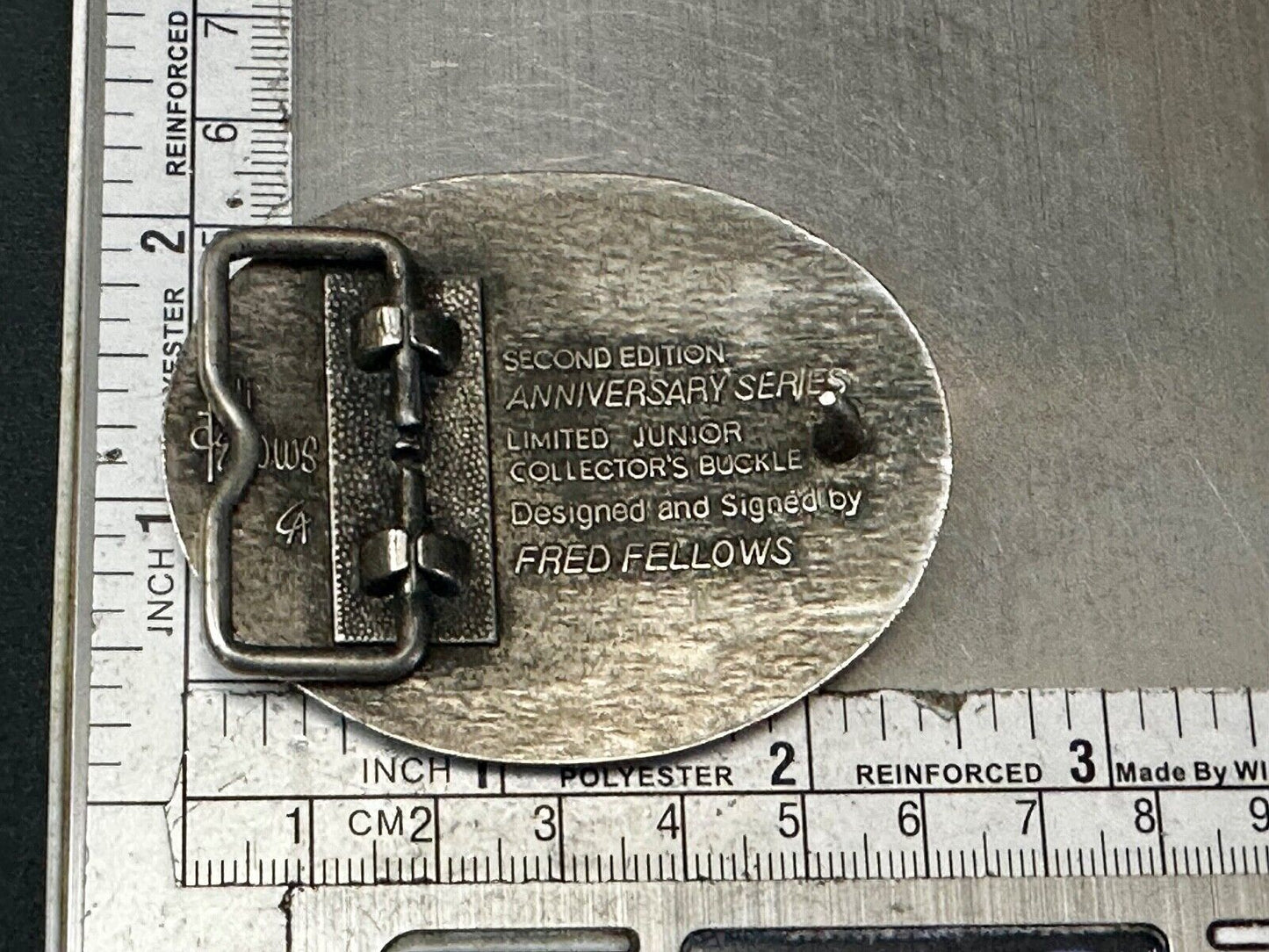 1984 Youth Hesston National Finals Rodeo NFR Collectors Rodeo Cowboy Belt Buckle
