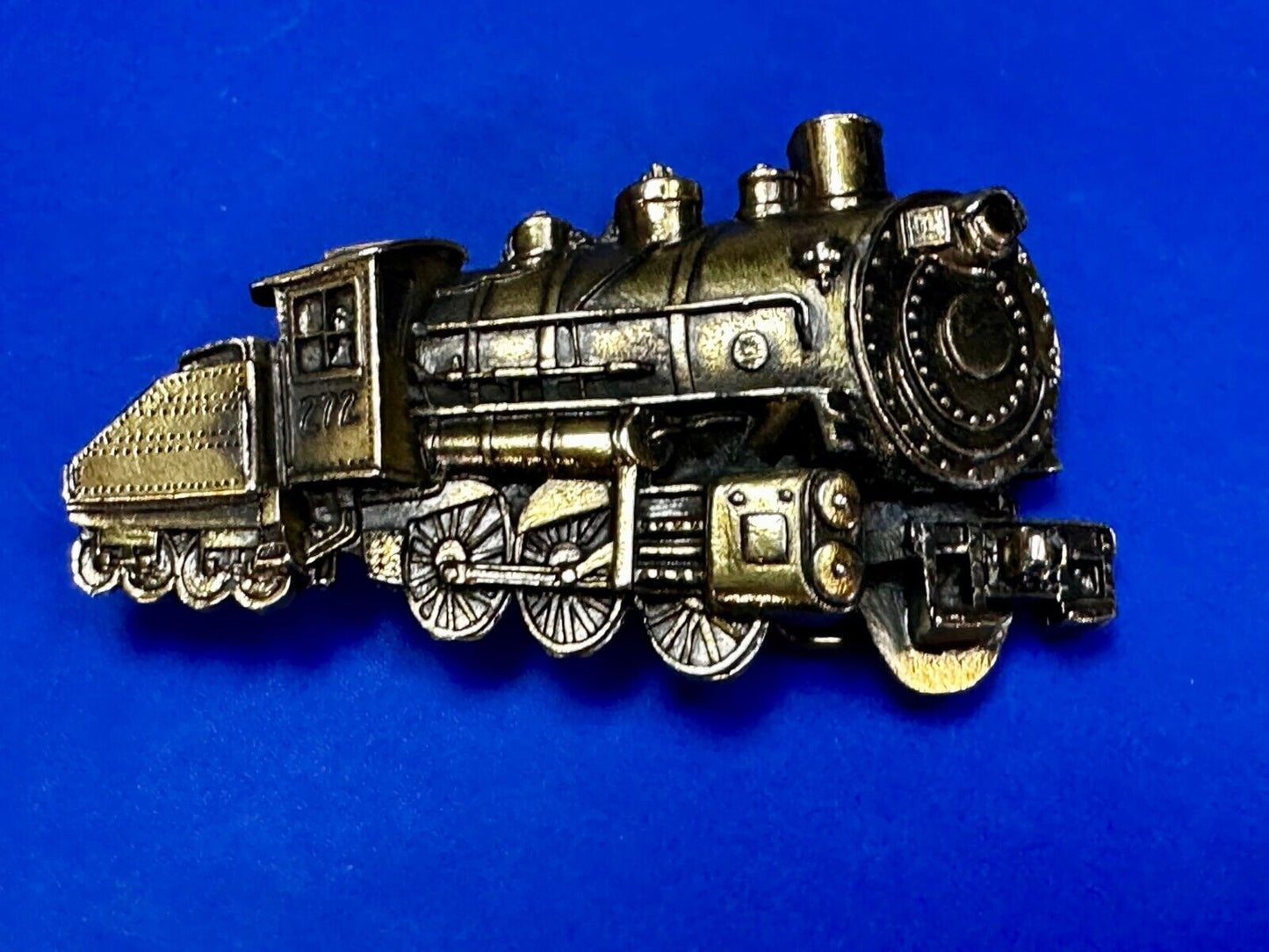 272 Train Locomotive RailRoad Vintage 1980 - The Great American Belt Buckle Co