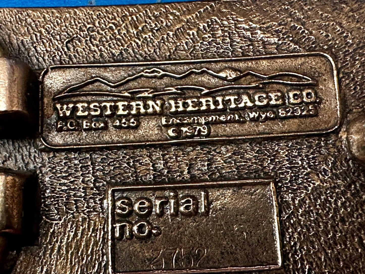 US Forest Service Vintage 1979 Commemorative Belt Buckle by Western Heritage Co