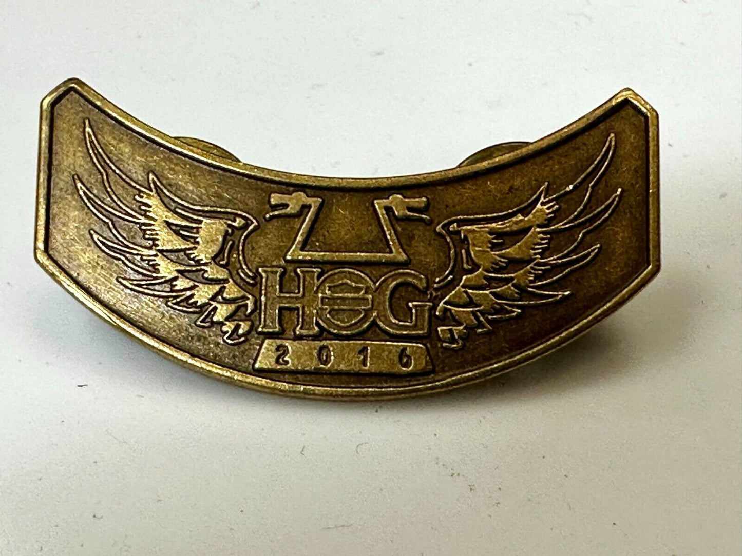 2016 Harley Davidson Owners Group Wings HOG NOS Pin for Jacket or Vest