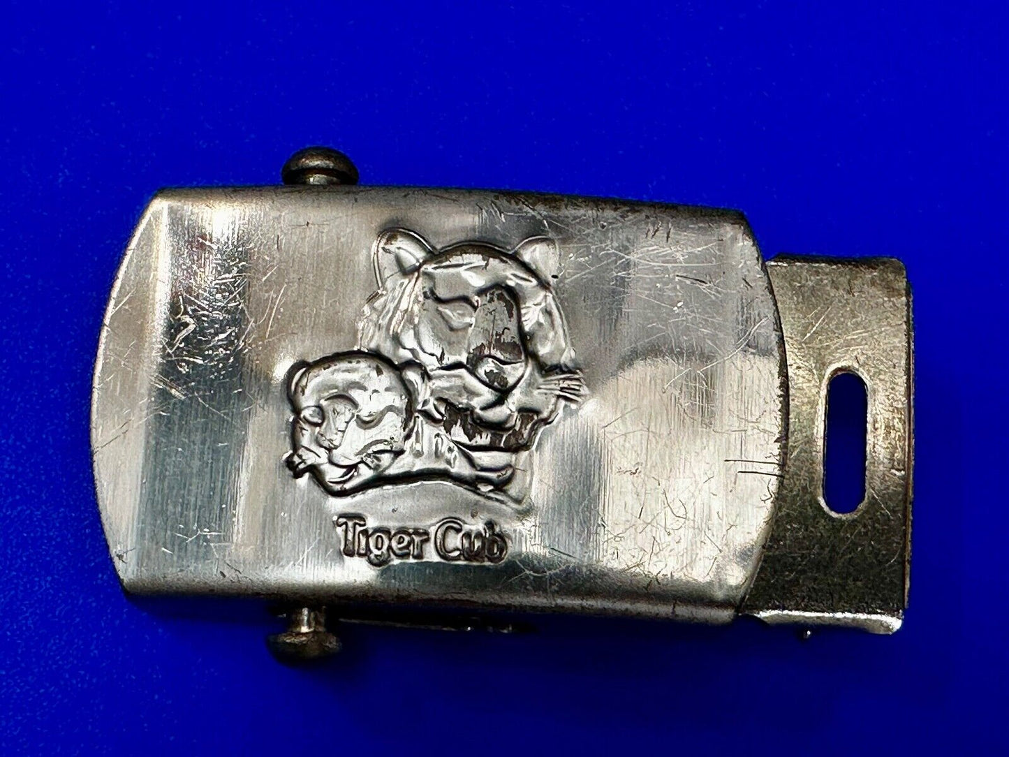 Tiger Cub Scout Replacement Solid Brass USA made Uniform Belt Buckle